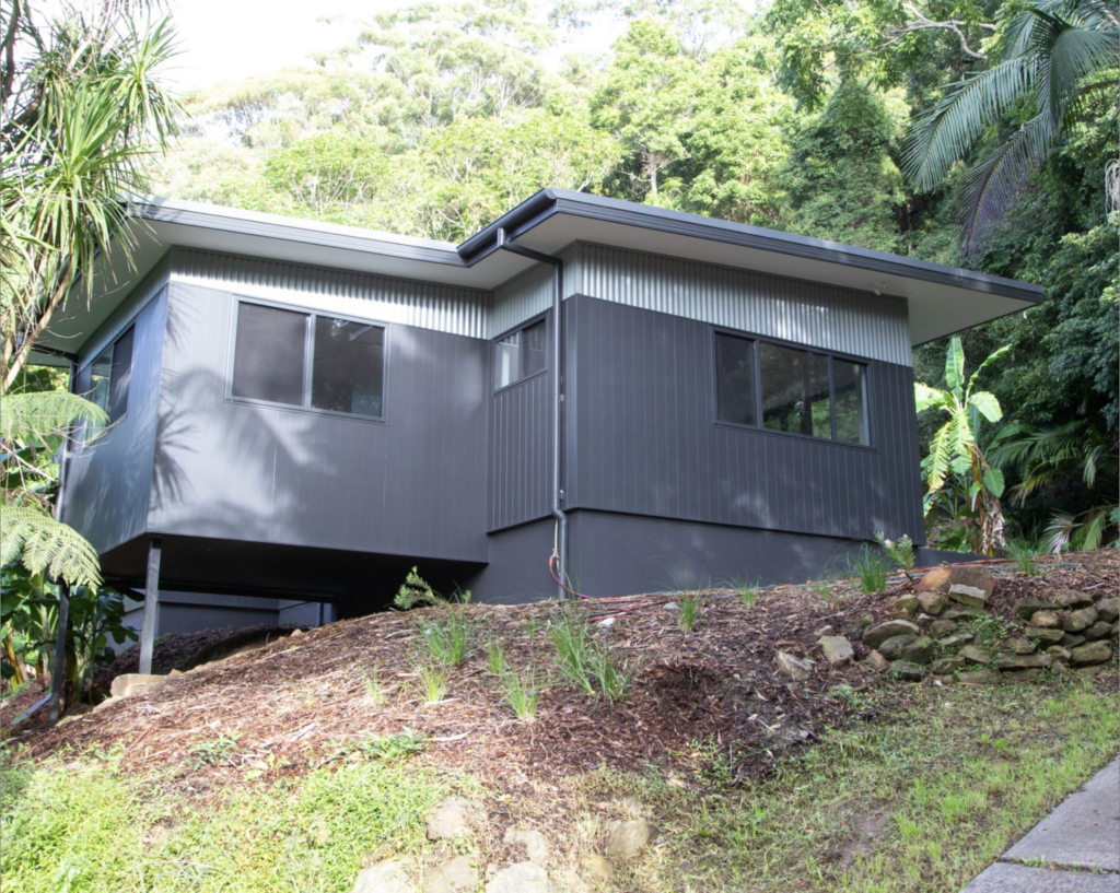 coledale granny flat knockdown rebuild outdoor facade